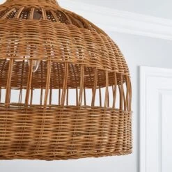Priyanka Rattan Easy Fit Pendant Shade -Dunelm 30792363 alt02
