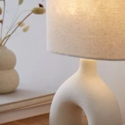 Noah Arc Table Lamp 9 Noah Arc Table Lamp -Dunelm 30796665 alt02