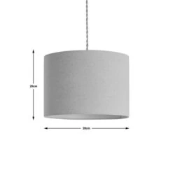 Luna Drum Lamp Shade -Dunelm 30796678 alt03