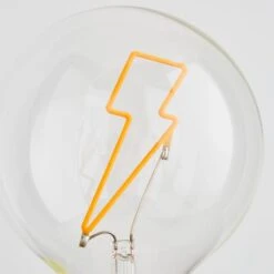 Lightning Bolt Bulb Table Lamp 12 Lightning Bolt Bulb Table Lamp -Dunelm 30798515 alt03