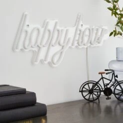 Happy Hour Neon Sign 9 Happy Hour Neon Sign -Dunelm 30798520 alt01