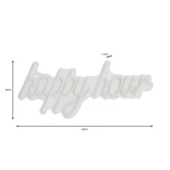 Happy Hour Neon Sign 13 Happy Hour Neon Sign -Dunelm 30798520 alt05