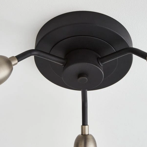 Marsden 3 Light Semi Flush Ceiling Light 6 Marsden 3 Light Semi Flush Ceiling Light - Image 4