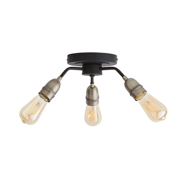 Marsden 3 Light Semi Flush Ceiling Light 7 Marsden 3 Light Semi Flush Ceiling Light - Image 5