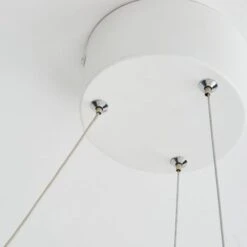 Menton Integrated LED Swirl Hoop Semi Flush Ceiling Light 22 Menton Integrated LED Swirl Hoop Semi Flush Ceiling Light -Dunelm 30798592 alt02