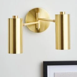 Leila Dual Spotlight Wall Light -Dunelm 30798614 alt04