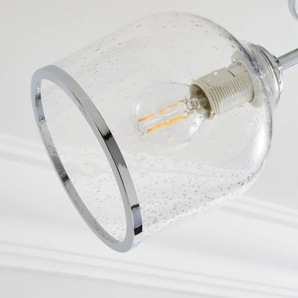 Lenny 3 Light Semi Flush Ceiling Light 11 Lenny 3 Light Semi Flush Ceiling Light - Image 9