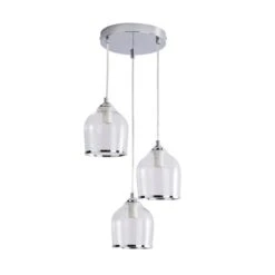 Lenny 3 Light Cluster Ceiling Light 24 Lenny 3 Light Cluster Ceiling Light -Dunelm 30798651 alt04
