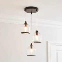Lenny 3 Light Cluster Ceiling Light