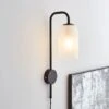 Palazzo Plug In Wall Light 2 Palazzo Plug In Wall Light -Dunelm 30798683