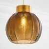 Colleen Glass Easy Fit Pendant Shade 1 Colleen Glass Easy Fit Pendant Shade -Dunelm 30799218
