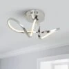 Octtava LED Semi Flush Ceiling Fitting 2 Octtava LED Semi Flush Ceiling Fitting -Dunelm 30807934