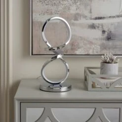 Octtava Integrated LED Touch Dimmable Table Lamp 6 Octtava Integrated LED Touch Dimmable Table Lamp -Dunelm 30807936 alt01