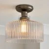Tobias Semi Flush Ceiling Light 2 Tobias Semi Flush Ceiling Light -Dunelm 30817400