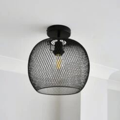 Harrison Flush Ceiling Light -Dunelm 30817417 alt01