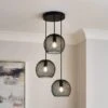 Harrison 3 Light Cluster Ceiling Light 1 Harrison 3 Light Cluster Ceiling Light -Dunelm 30817418