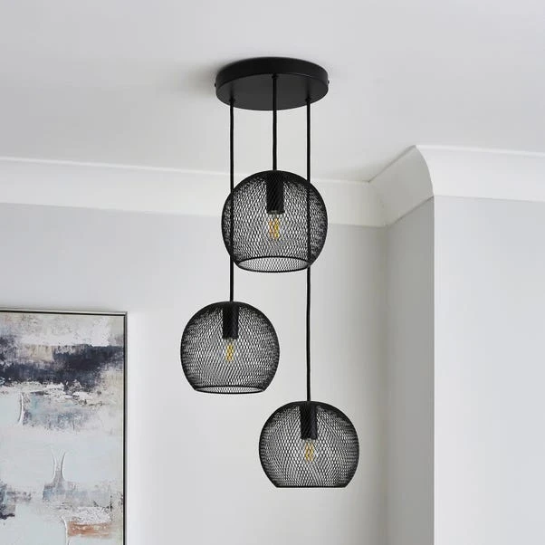 Harrison 3 Light Cluster Ceiling Light 4 Harrison 3 Light Cluster Ceiling Light - Image 2