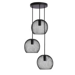 Harrison 3 Light Cluster Ceiling Light 12 Harrison 3 Light Cluster Ceiling Light -Dunelm 30817418 alt05