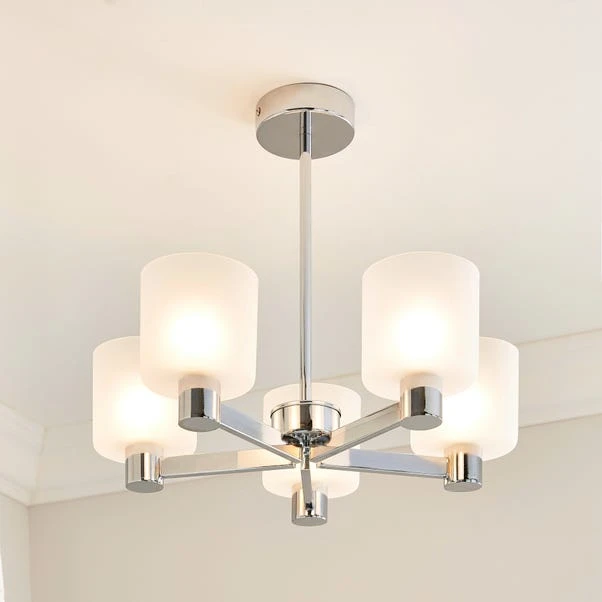 Erin 5 Light Semi Flush Ceiling Light 8 Erin 5 Light Semi Flush Ceiling Light - Image 6
