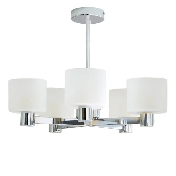 Erin 5 Light Semi Flush Ceiling Light 12 Erin 5 Light Semi Flush Ceiling Light - Image 10