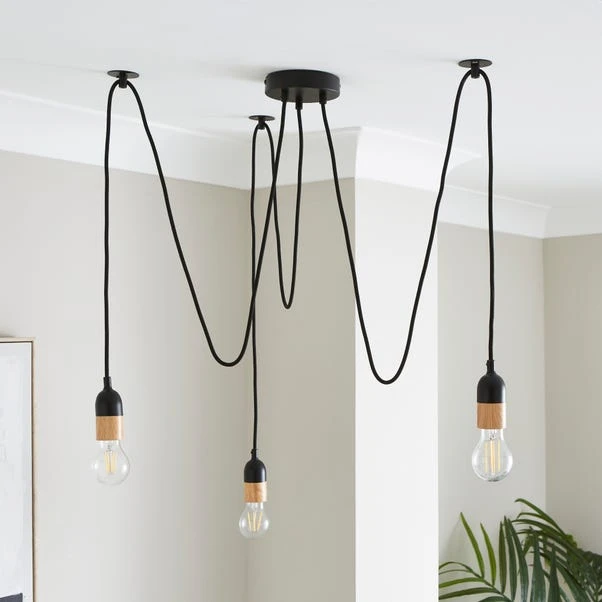 Romelia Flex 3 Light Spider Ceiling Light 4 Romelia Flex 3 Light Spider Ceiling Light - Image 2