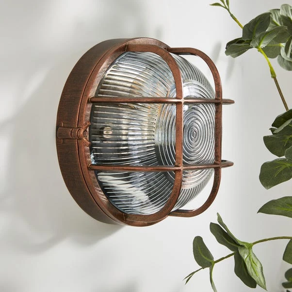 Indoor Outdoor Bulkhead Industrial Wall Light 4 Indoor Outdoor Bulkhead Industrial Wall Light - Image 2
