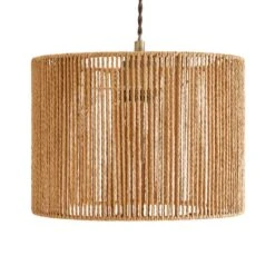 Kabir String Easy Fit Drum Pendant Shade -Dunelm 30833686 alt06