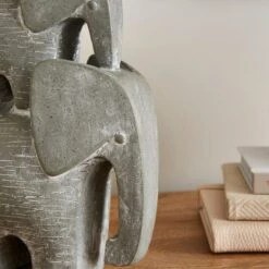 Stacked Elephant Table Lamp 10 Stacked Elephant Table Lamp -Dunelm 30833920 alt02