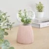 Faux Terrarium Ribbed Battery Table Lamp 1 Faux Terrarium Ribbed Battery Table Lamp -Dunelm 30833935