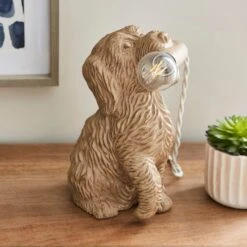 Reggie The Cockapoo Table Lamp 24 Reggie The Cockapoo Table Lamp -Dunelm 30833936 alt01