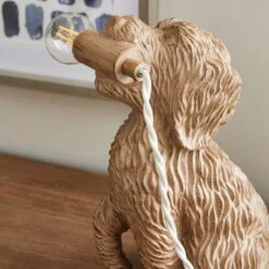 Reggie The Cockapoo Table Lamp 26 Reggie The Cockapoo Table Lamp -Dunelm 30833936 alt03