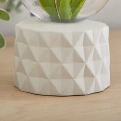 Faux Terrarium Geometric Battery Table Lamp 16 Faux Terrarium Geometric Battery Table Lamp -Dunelm 30833940 alt02