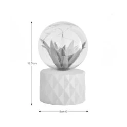 Faux Terrarium Geometric Battery Table Lamp 18 Faux Terrarium Geometric Battery Table Lamp -Dunelm 30833940 alt04