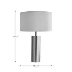 Nesa Touch Table Lamp 25 Nesa Touch Table Lamp -Dunelm 30833950 alt03