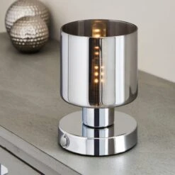 Erin Pad Rechargeable 3 Stage Touch Table Lamp 13 Erin Pad Rechargeable 3 Stage Touch Table Lamp -Dunelm 30833962 alt02