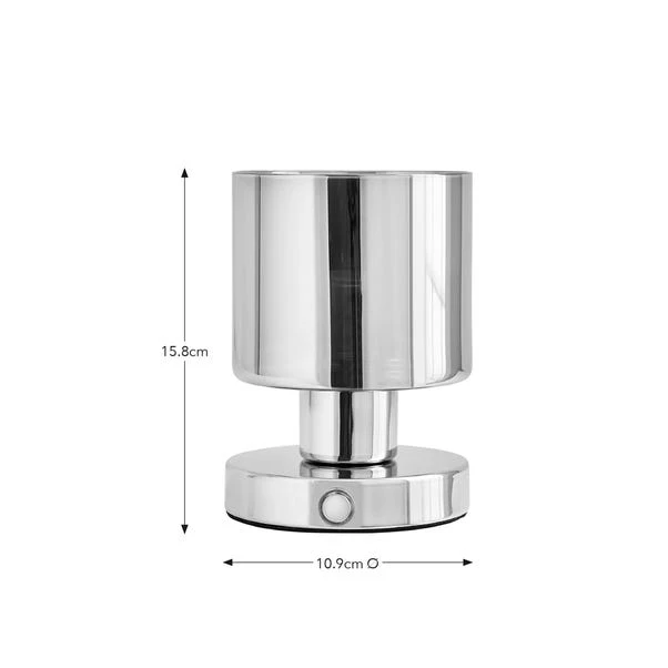 Erin Pad Rechargeable 3 Stage Touch Table Lamp 10 Erin Pad Rechargeable 3 Stage Touch Table Lamp - Image 8