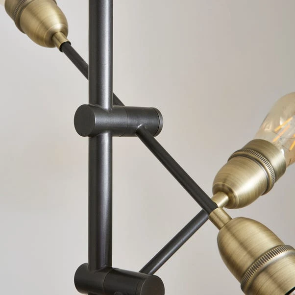 Marsden Industrial 4 Light Floor Lamp 6 Marsden Industrial 4 Light Floor Lamp - Image 4