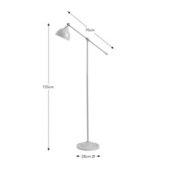 Lever Arm Floor Lamp -Dunelm 30833989 alt04