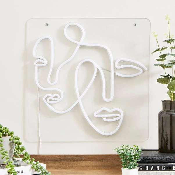 Faces Neon Sign 4 Faces Neon Sign - Image 2