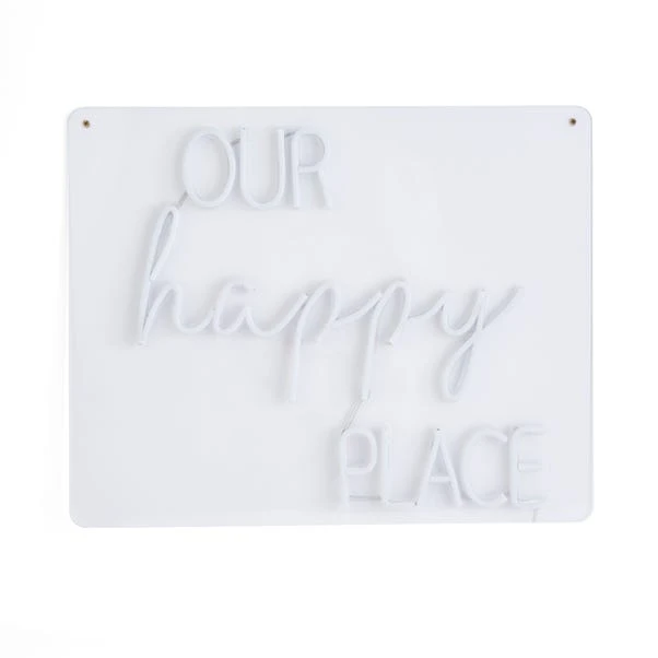 Our Happy Place Neon Sign 8 Our Happy Place Neon Sign - Image 6