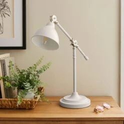 Lever Arm Table Lamp -Dunelm 30834002 alt01