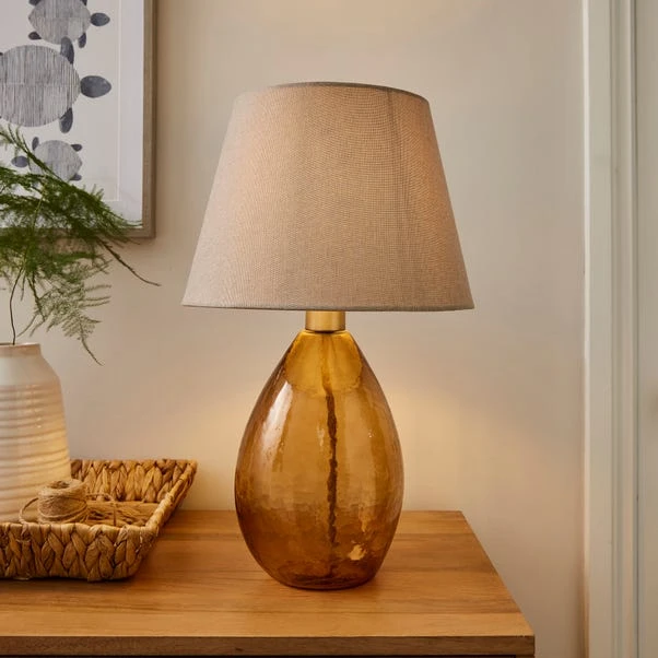 Fentress Large Recycled Glass Table Lamp 3 Fentress Large Recycled Glass Table Lamp