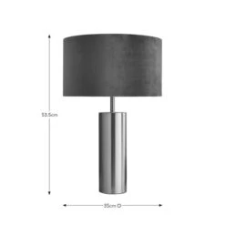 Nesa Touch Table Lamp 37 Nesa Touch Table Lamp -Dunelm 30834009 alt03