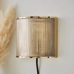 Kruze Plug In Wall Light -Dunelm 30834016 alt01