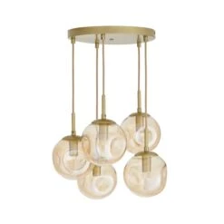 Alexis 5 Light Cluster Ceiling Light 29 Alexis 5 Light Cluster Ceiling Light -Dunelm 30834020 alt07
