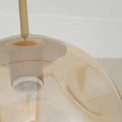Alexis Glass Pendant Light -Dunelm 30834021 alt03