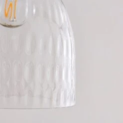 Hannam Recycled Glass 3 Light Cluster Ceiling Light 11 Hannam Recycled Glass 3 Light Cluster Ceiling Light -Dunelm 30834023 alt03