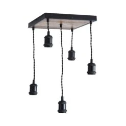 Fulton 5 Light Cluster Ceiling Light 9 Fulton 5 Light Cluster Ceiling Light -Dunelm 30834063 alt06
