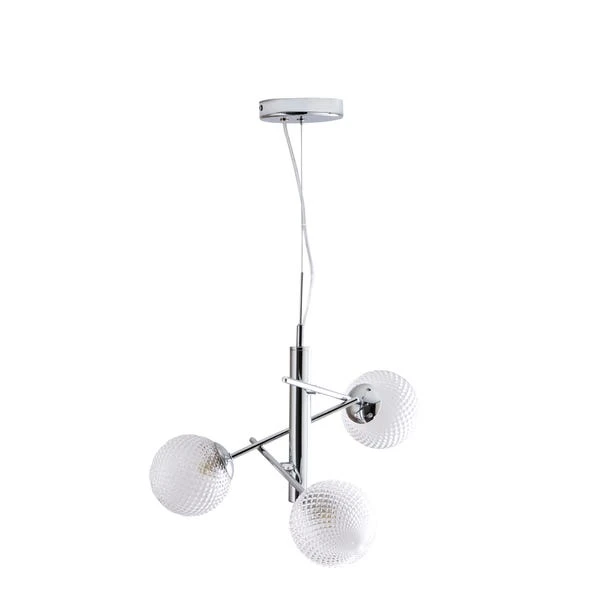 Vaughn 3 Light Semi Flush Ceiling Light 6 Vaughn 3 Light Semi Flush Ceiling Light - Image 4