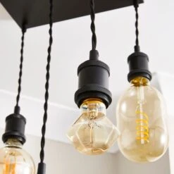 Keates 5 Light Flush Cluster Ceiling Light -Dunelm 30834217 alt05